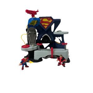 Imaginext DC SuperFriends Superman Playset w/ Superman & GeneralZod Complete
